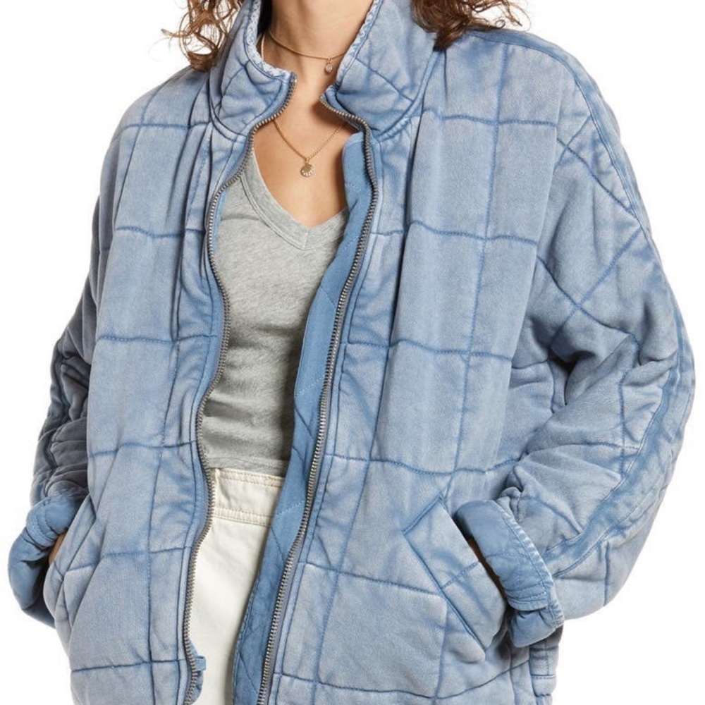 Free People Dolman Quilted Jacket
